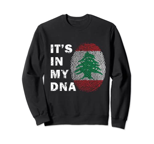 Libanon In My DNA Proud Libanon-Flagge, libanesisch, Herren, Damen, Kinder Sweatshirt Libanon In My DNA Proud Libanon-Flagge, libanesisch, Herren, Damen, Kinder Sweatshirt von Lebanon Flag In My DNA Proud Lebanese Patriot