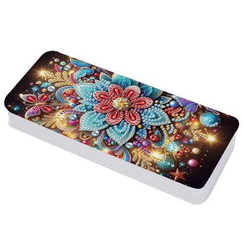 Lebartm Diamant Kunst Malerei Bleistift Fall Deckel Multi-Grid Bleistift Schreibwaren Box Federmäppchen 8.1x3.5 in Büroartikel Aufbewahrungsbox für Stifte Marker Malpinsel-Mandala02 Lebartm Diamant Kunst Malerei Bleistift Fall Deckel Multi-Grid Bleistift Schreibwaren Box Federmäppchen 8.1x3.5 in Büroartikel Aufbewahrungsbox für Stifte Marker Malpinsel-Mandala02 von Lebartm