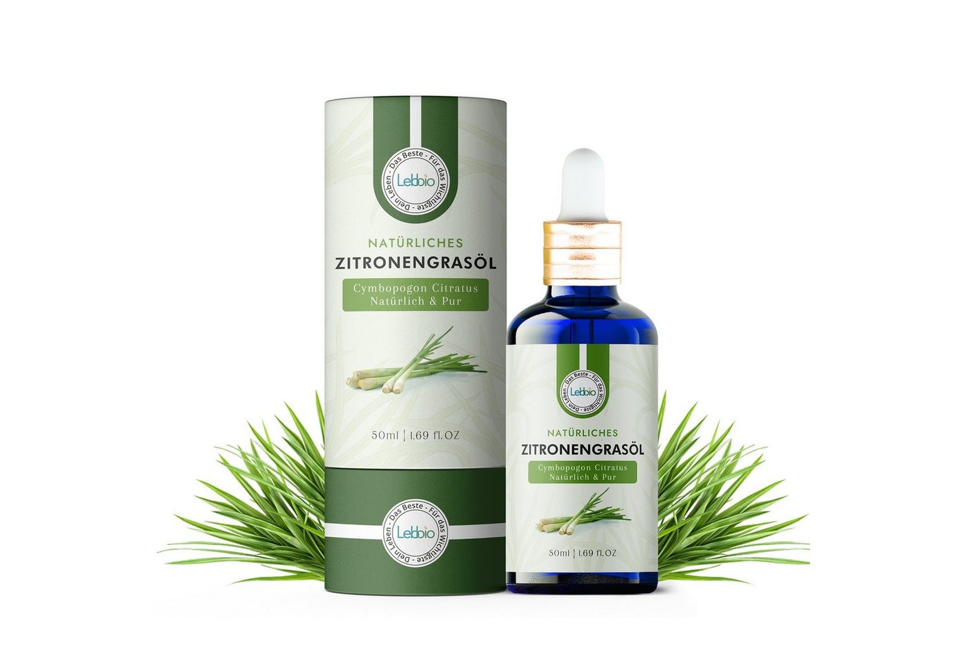 Lebbio Körperöl Zitronengrasöl – 100% Pur und natürlich, Fördert Konzentration und unterstützt die Gesundheit der Haut Lebbio Körperöl Zitronengrasöl – 100% Pur und natürlich, Fördert Konzentration und unterstützt die Gesundheit der Haut von Lebbio