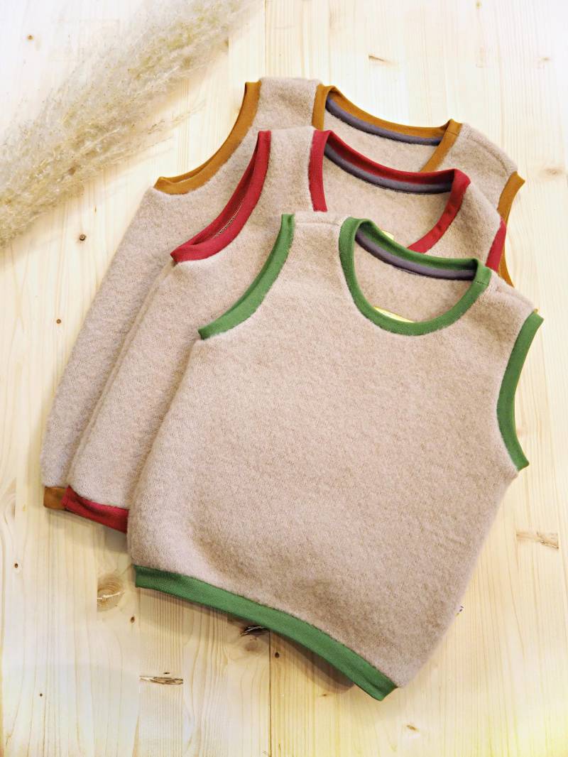 Pullunder Wollfleece Kinder von LebeKind