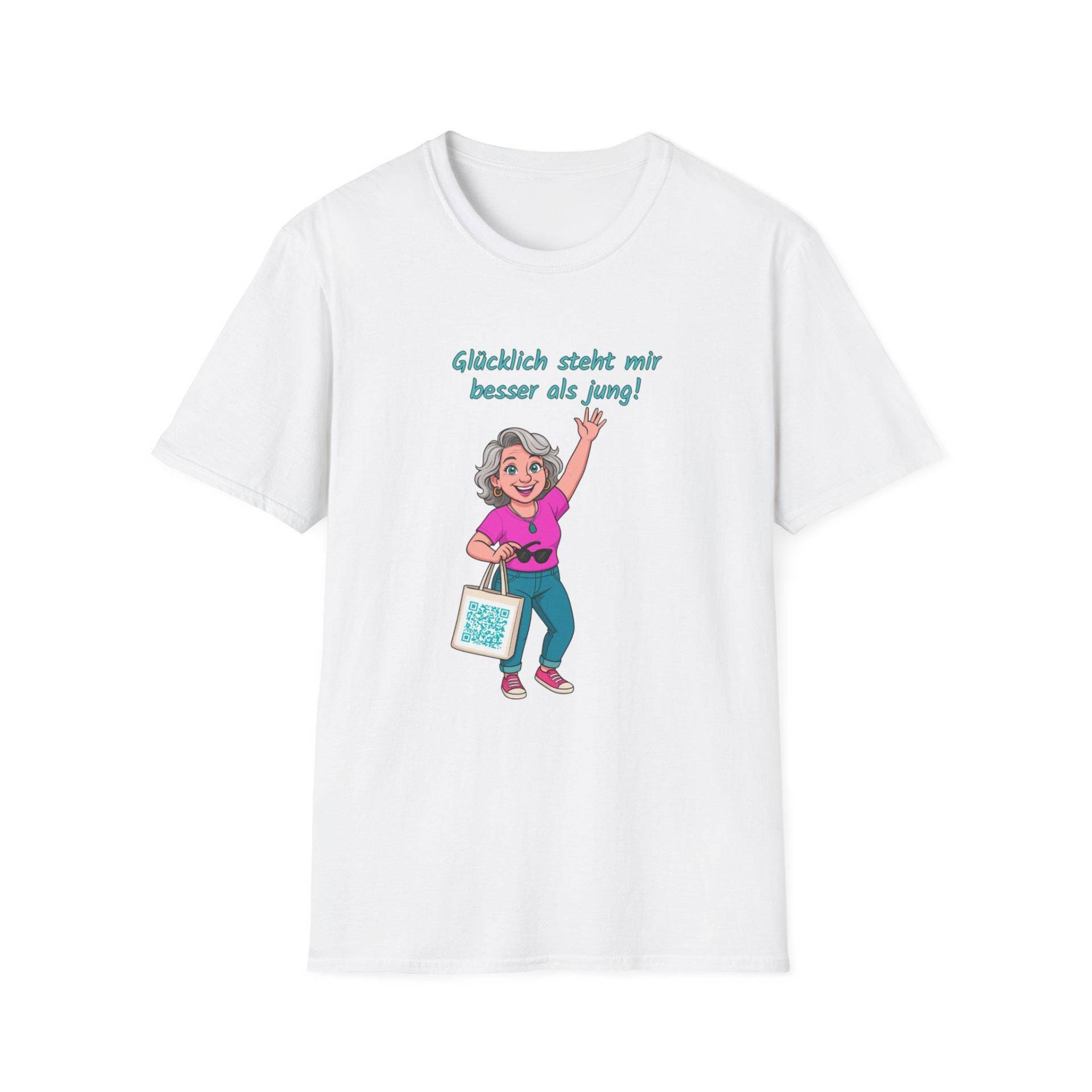 Lebensfreude T-Shirt Für Frauen 50Plus | Lustiges Damen Shirt Mit Illustration Geschenkidee Mama, Oma, Freundin, Gute Laune von LebenslustEdition