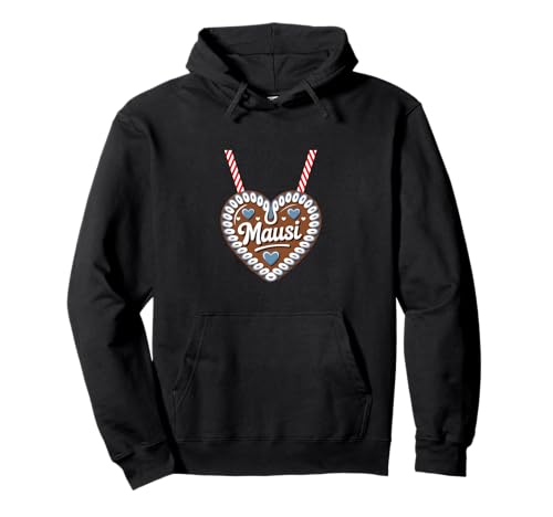 Mausi Lebkuchenherz Ersatz Dirndl Pullover Hoodie von Lebkuchenherz Volksfest für Mädchen