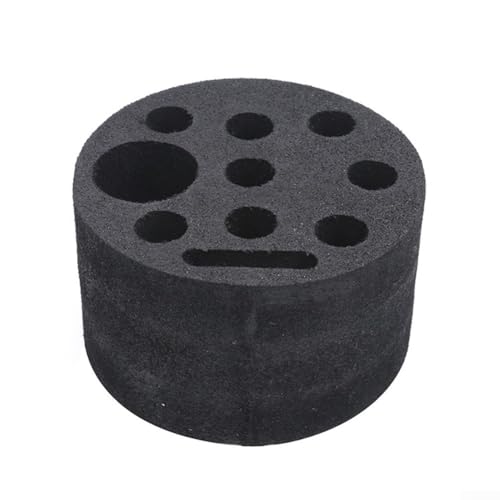 Lecreatekit EVA-Schraubstockhalter zum Fliegenbinden, perfekter Zubehör-Organizer für Ihre Angelausrüstung, Wie abgebildet von Lecreatekit