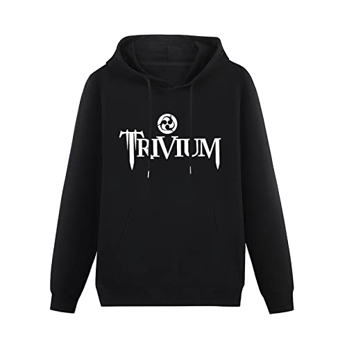 Lectoure Pure New Trivium Heavy Metal Logo Mens Black Pullover Hoodies Long Sleeve Sweatshirts XL von Lectoure Pure