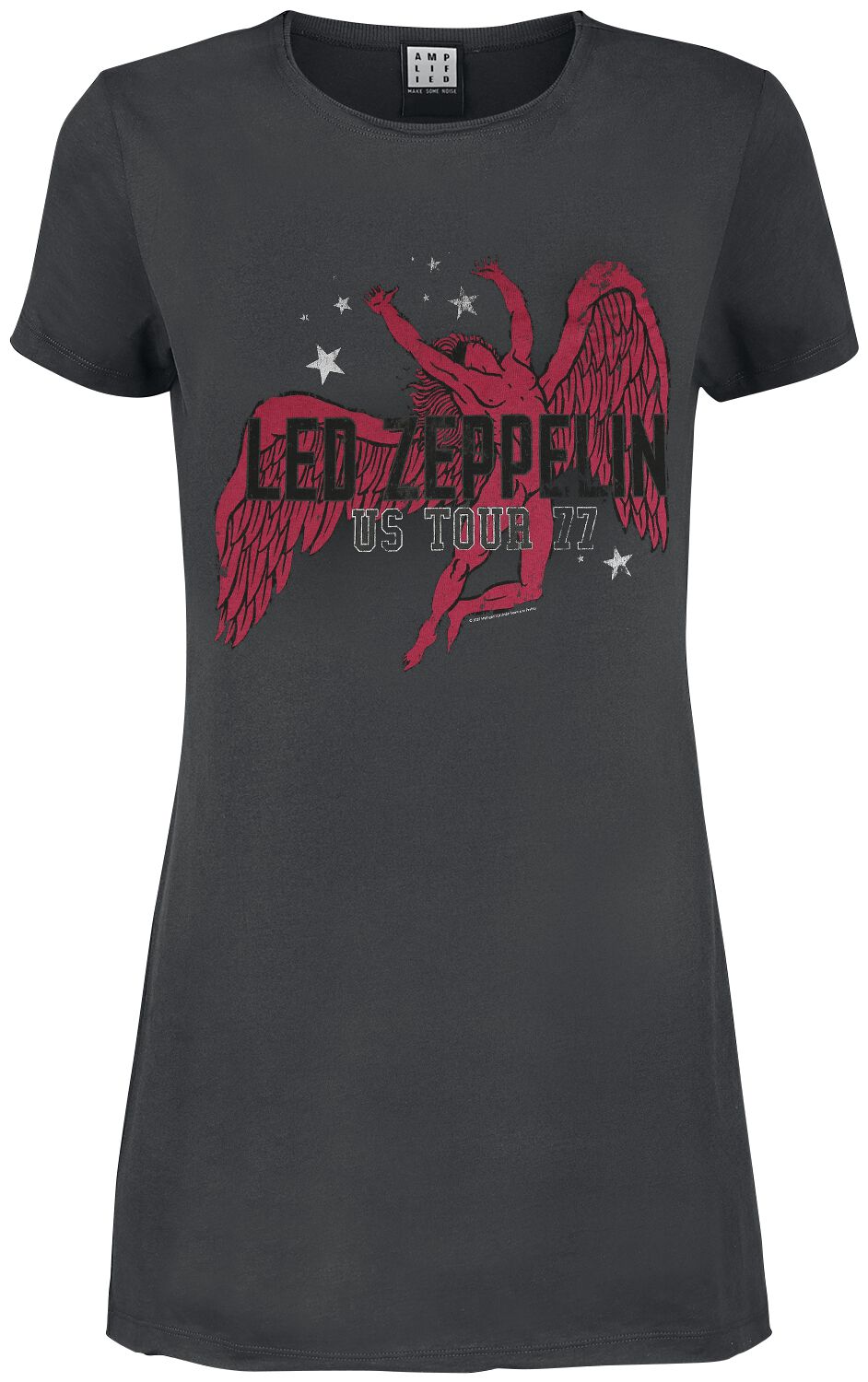 Led Zeppelin Amplified Collection - Icarus Kurzes Kleid charcoal in M Led Zeppelin Amplified Collection - Icarus Kurzes Kleid charcoal in M von Led Zeppelin