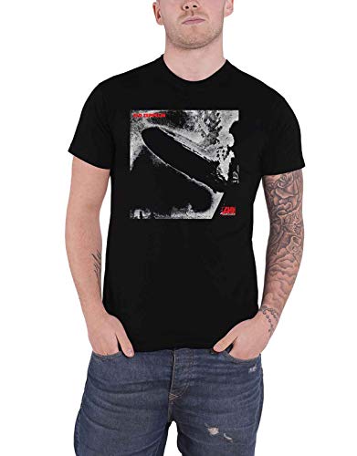 Led Zeppelin Herren Ledzeppelin_1 Remastered Cover_Men_bl_ts:1xl T-Shirt, Schwarz (Black Black), X-Large von Led Zeppelin