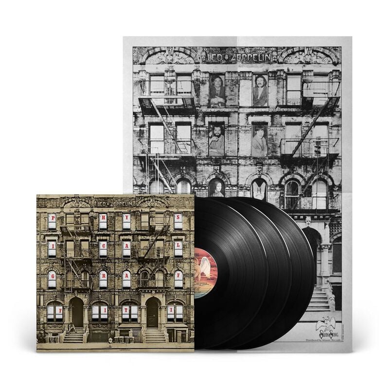 Led Zeppelin Physical Graffiti (50th Anniversary Deluxe Edition) LP multicolor von Led Zeppelin