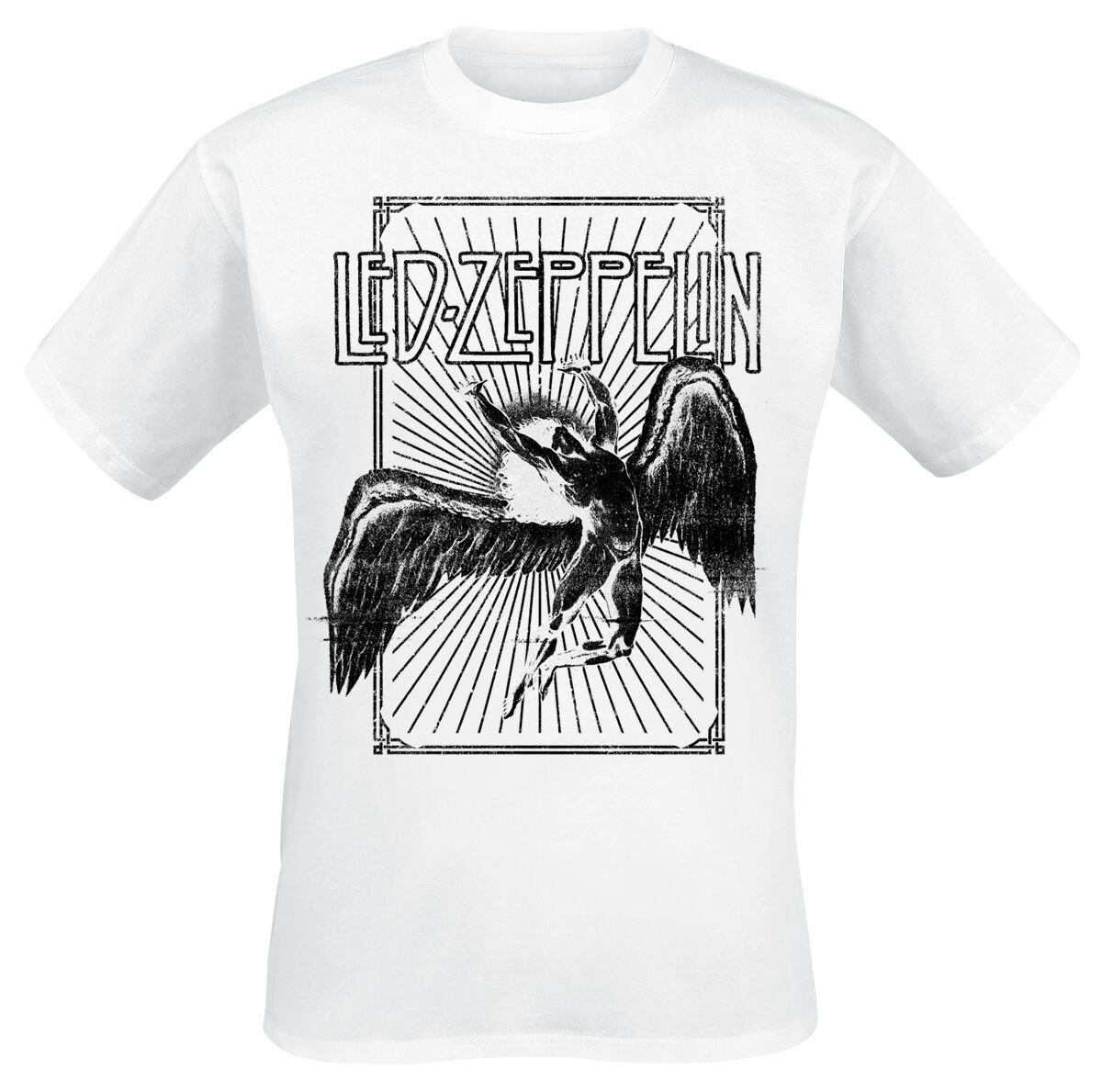 Led Zeppelin T-Shirt - Icarus Burst - S bis XXL - für Männer - Größe XXL - weiß - Lizenziertes Merchandise! Led Zeppelin T-Shirt - Icarus Burst - S bis XXL - für Männer - Größe XXL - weiß - Lizenziertes Merchandise! von Led Zeppelin