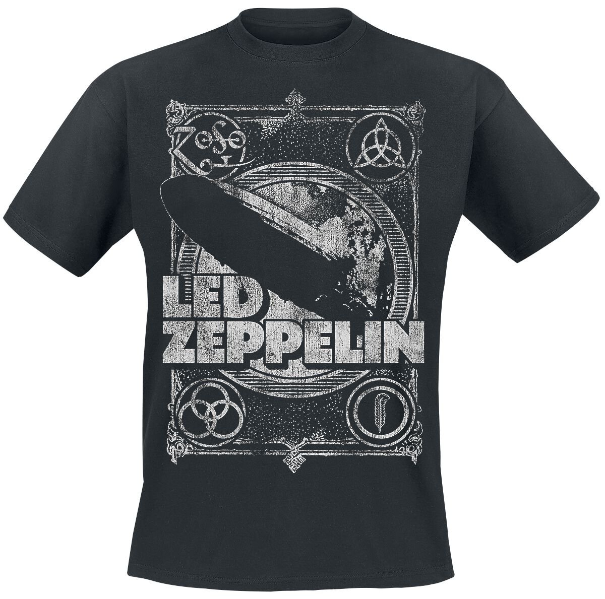 Led Zeppelin T-Shirt - Shook Me - S bis 4XL - für Männer - Größe S - schwarz  - Lizenziertes Merchandise! von Led Zeppelin