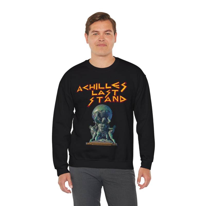 Herren Heavy Blend Achilles Last Stand Led Zeppelin Rundhals-Sweatshirt, Unisex Langarm-Atlas-Pullover von LedZeppelinSociety