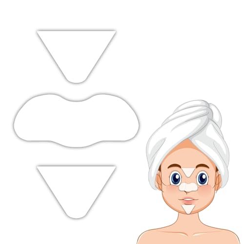 Leddy Living T-Zone and Nose Clear-Up Strips - Pflaster für Mitesser und Reinigung von Verunreinigungen im Gesicht, Stirn + Nase + Kinn - Patch für T-Zone aller Poren und Hauttypen von Leddy Living