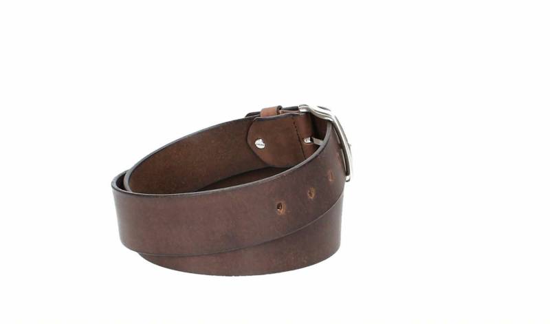 Ledergürtel 45mm breit Braun von Leder Bazlen