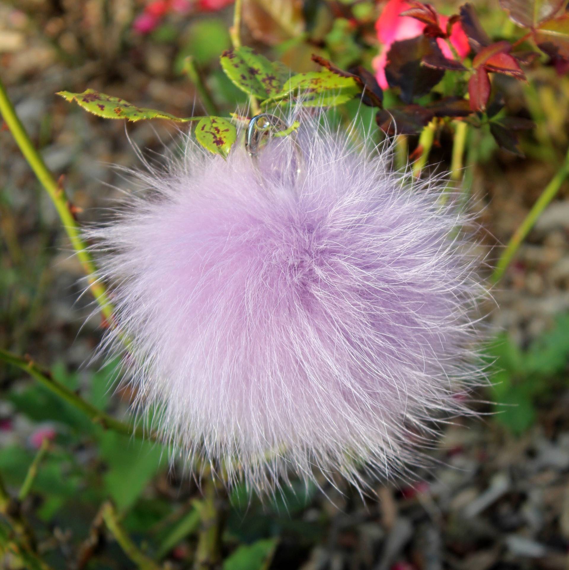 Finnraccoon Bommel Helllila, Flieder 9-11 cm Ø Pelzbommel Pompom Puschel Fellbommel Taschenanhänger Taschenbaumler Finnraccoon Bommel Helllila, Flieder 9-11 cm Ø Pelzbommel Pompom Puschel Fellbommel Taschenanhänger Taschenbaumler von LederKlappert