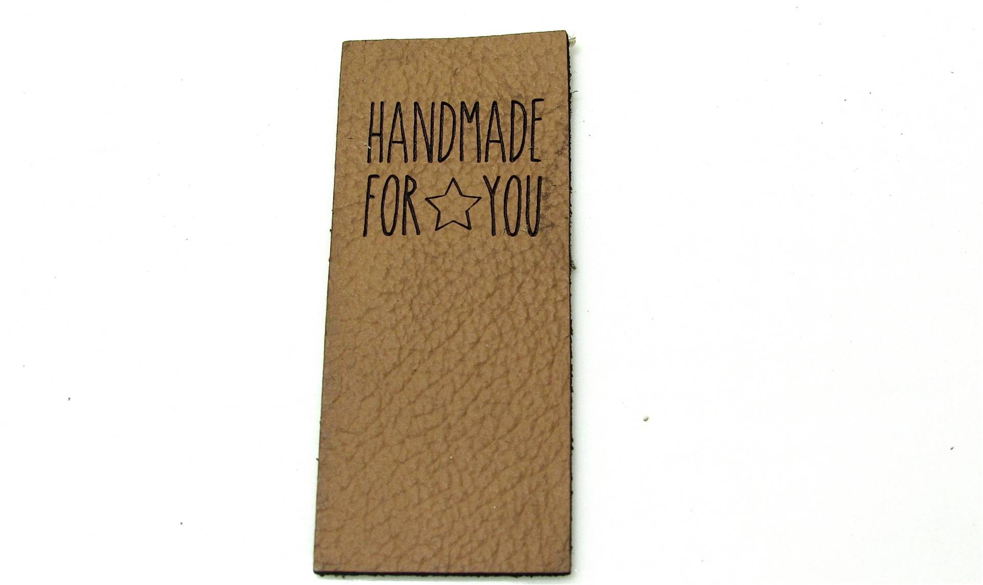 Leder Labels Für Mützen, Braun, Handmade Label, Lederpatch, Aufnäher Aus Leder, For You Leder Labels Für Mützen, Braun, Handmade Label, Lederpatch, Aufnäher Aus Leder, For You von Lederetikett