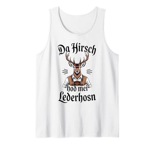 Herren Lederhose Hirsch Oktober Bayern Volksfest Tracht Trachten Tank Top Herren Lederhose Hirsch Oktober Bayern Volksfest Tracht Trachten Tank Top von Lederhose Ersatz Oktober Volksfest Tracht lustig 1