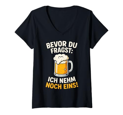 Damen Oktoberfest Lederhosn Wiesen Dirndl Ersatz Tracht Trachten T-Shirt mit V-Ausschnitt Damen Oktoberfest Lederhosn Wiesen Dirndl Ersatz Tracht Trachten T-Shirt mit V-Ausschnitt von Lederhosen Dirndel Wiesn Trachtenshirt Bayrisch