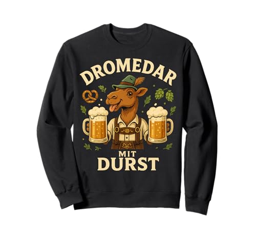 Oktoberfest Lederhosn Wiesen Dirndl Ersatz Tracht Trachten Sweatshirt von Lederhosen Dirndel Wiesn Trachtenshirt Bayrisch