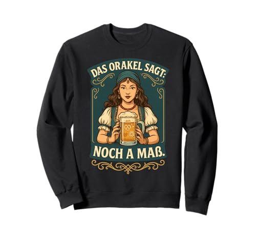 Oktoberfest Lederhosn Wiesen Dirndl Ersatz Tracht Trachten Sweatshirt von Lederhosen Dirndel Wiesn Trachtenshirt Bayrisch