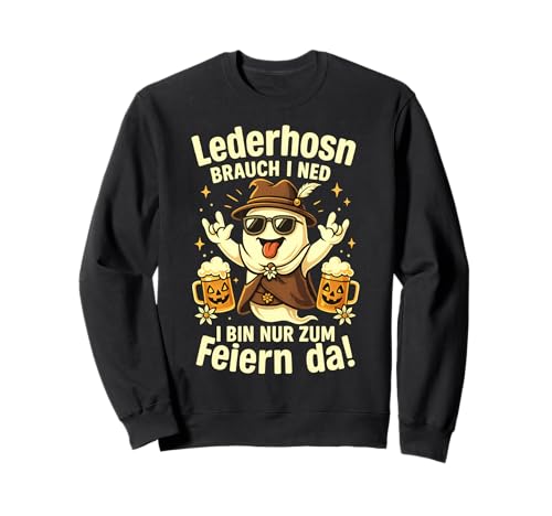 Oktoberfest Lederhosn Wiesen Dirndl Ersatz Tracht Trachten Sweatshirt von Lederhosen Dirndel Wiesn Trachtenshirt Bayrisch