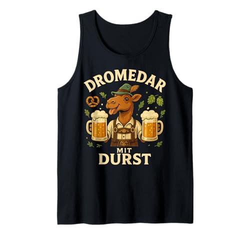 Oktoberfest Lederhosn Wiesen Dirndl Ersatz Tracht Trachten Tank Top von Lederhosen Dirndel Wiesn Trachtenshirt Bayrisch