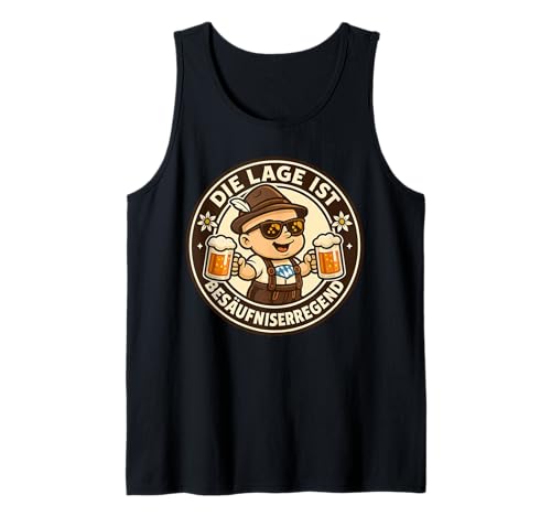 Oktoberfest Lederhosn Wiesen Dirndl Ersatz Tracht Trachten Tank Top Oktoberfest Lederhosn Wiesen Dirndl Ersatz Tracht Trachten Tank Top von Lederhosen Dirndel Wiesn Trachtenshirt Bayrisch
