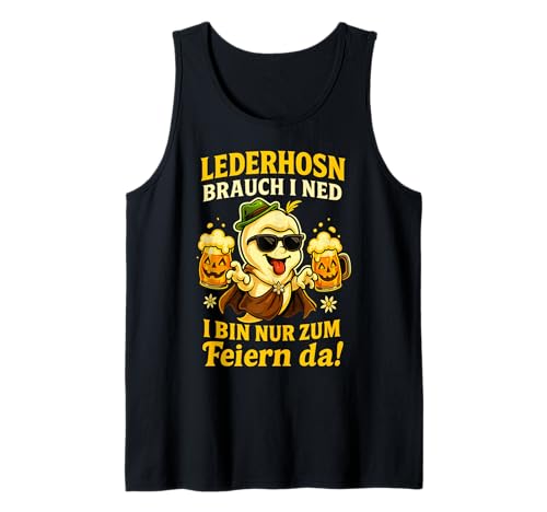 Oktoberfest Lederhosn Wiesen Dirndl Ersatz Tracht Trachten Tank Top Oktoberfest Lederhosn Wiesen Dirndl Ersatz Tracht Trachten Tank Top von Lederhosen Dirndel Wiesn Trachtenshirt Bayrisch