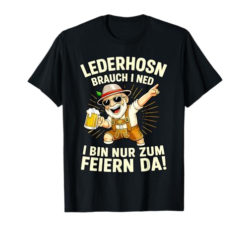Trachtenshirt Herren Tracht Passend für Oktoberfest Herren T-Shirt Trachtenshirt Herren Tracht Passend für Oktoberfest Herren T-Shirt von Lederhosn brauch i ned – Oktoberfest Originals