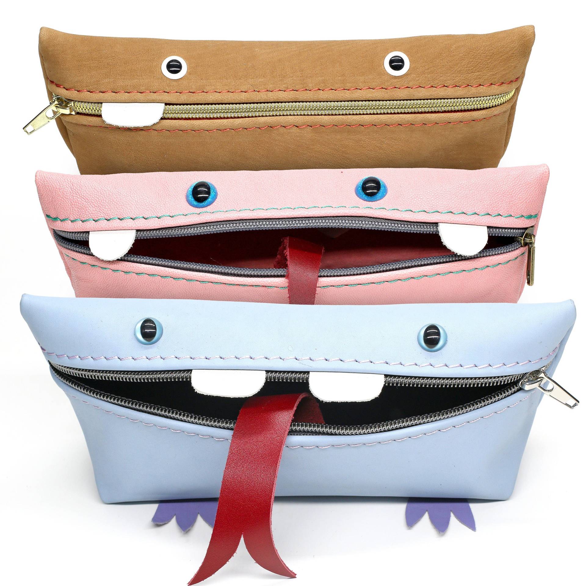 Elfen-stiftetasche Aus Leder Elfen-stiftetasche Aus Leder von Lederkombinat