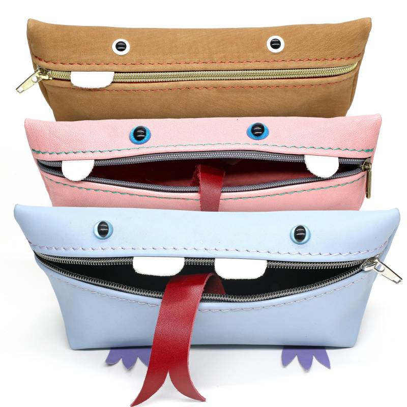 Elfen-stiftetasche Aus Leder Elfen-stiftetasche Aus Leder von Lederkombinat