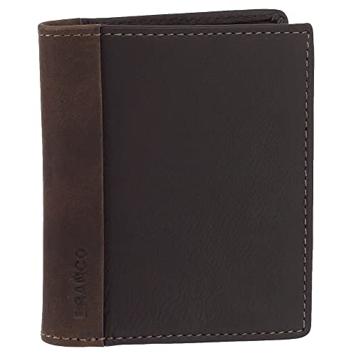 Leder RFID Herren Kartenetui Kreditkartenetui Geldbörse Geldbeutel Platz für über 14 Karten Farbe Braun von Ledershop24