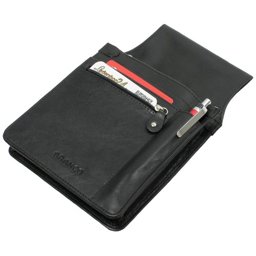 XXL Profi Holster Halfter ECHT Leder KELLNERHOLSTER Gastronomie KELLNERTASCHE GÜRTELTASCHE KELLNERHALFTER SCHWARZ MIT GROSSEN REISSVERSCHLUSSFACH XXL Profi Holster Halfter ECHT Leder KELLNERHOLSTER Gastronomie KELLNERTASCHE GÜRTELTASCHE KELLNERHALFTER SCHWARZ MIT GROSSEN REISSVERSCHLUSSFACH von Ledershop24