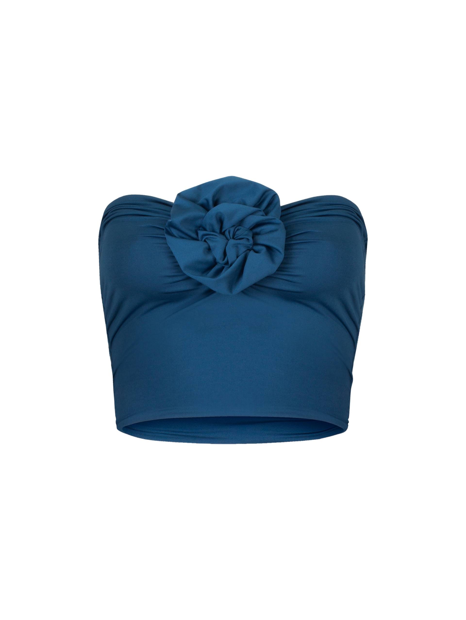 Marina Top - Blue - S - Lediel - Crop tops von Lediel