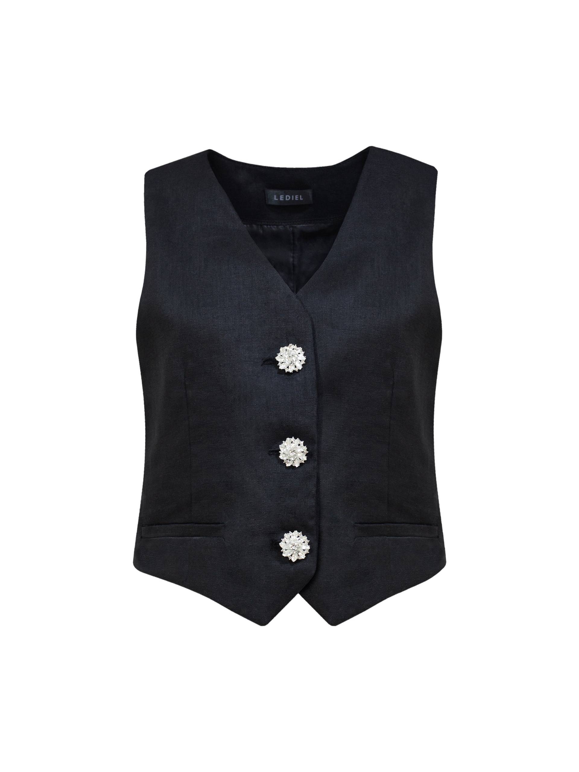 Mykonos Vest - White - L - Lediel - Sleeveless tops Mykonos Vest - White - L - Lediel - Sleeveless tops von Lediel