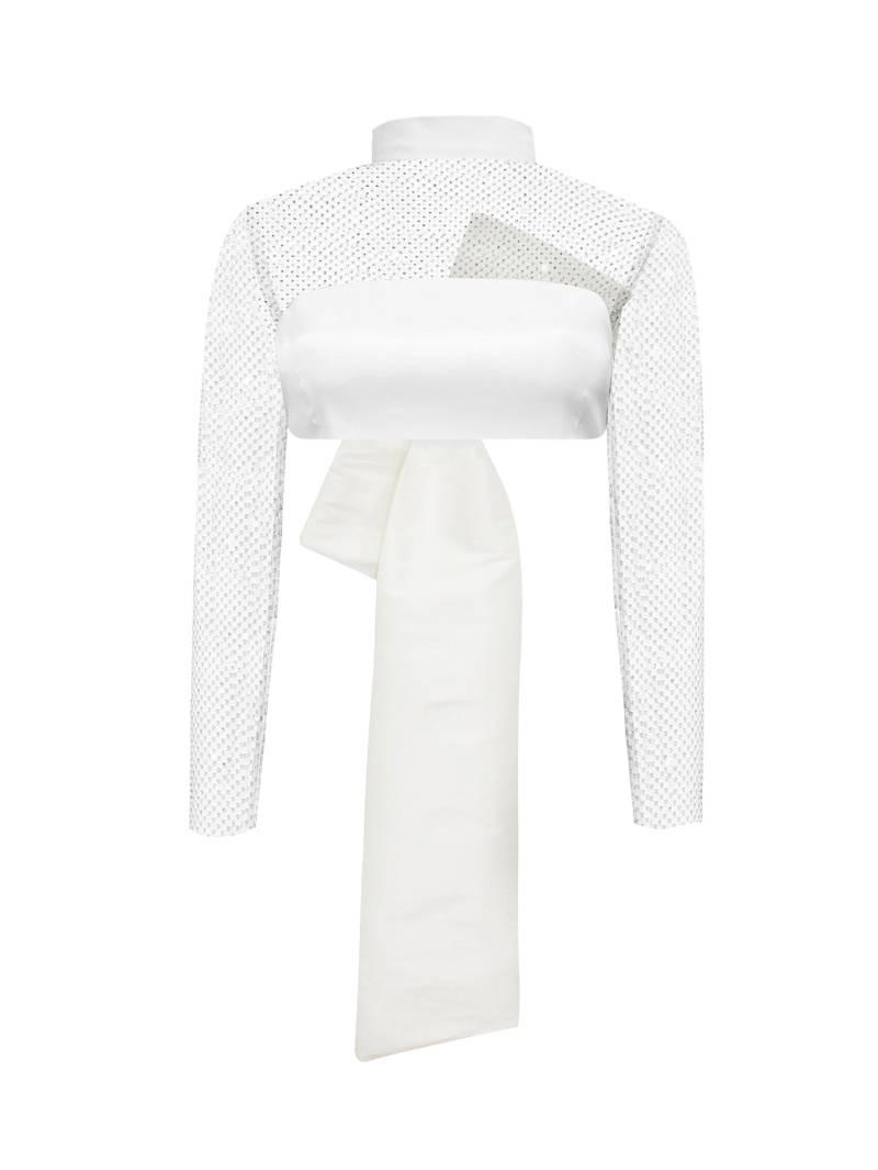 Lediel | Sarah Mesh Ivory | Women's Crop tops von Lediel
