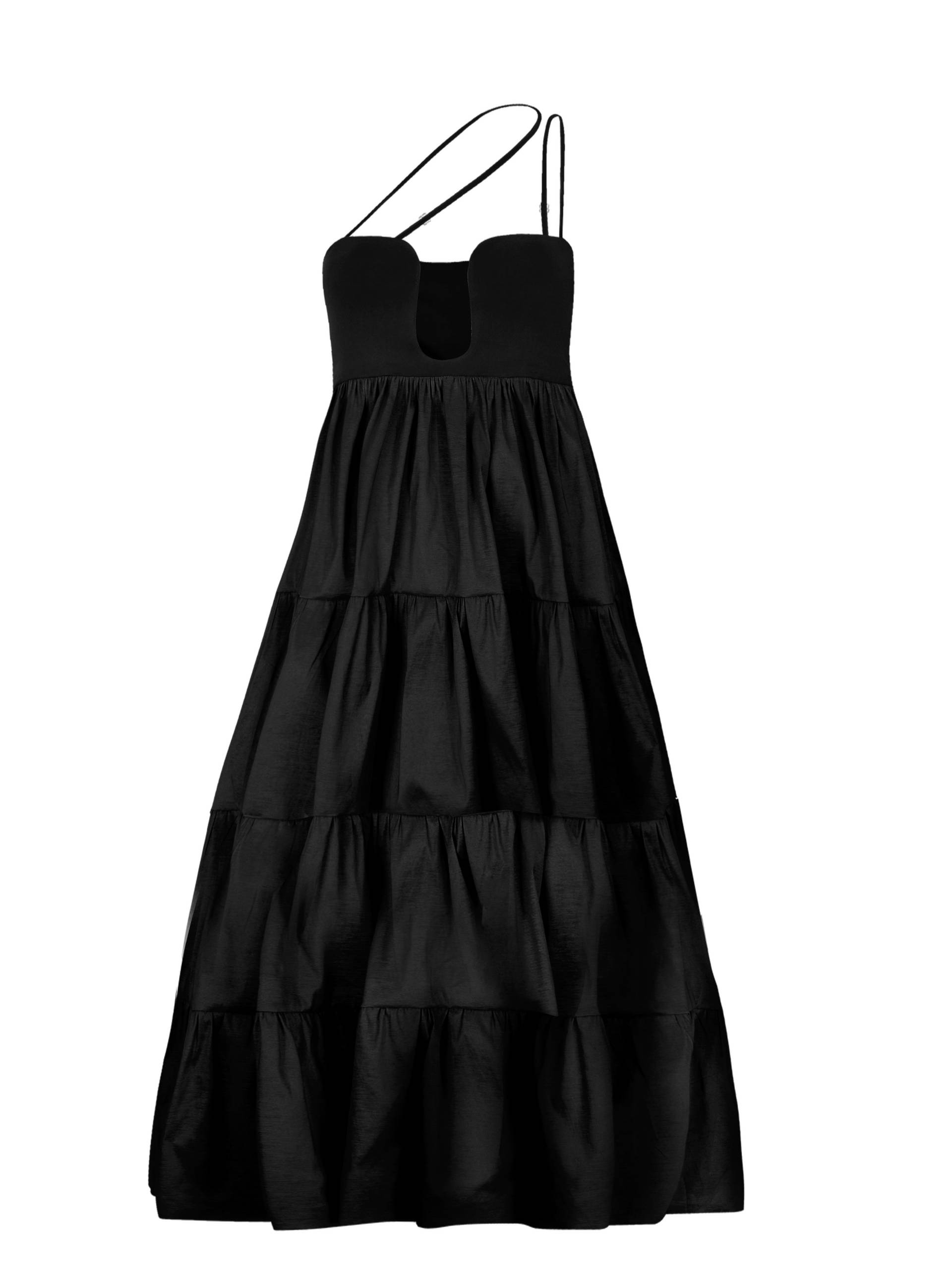 Tulipán Dress Long - Black - L - Lediel - Maxi dresses von Lediel
