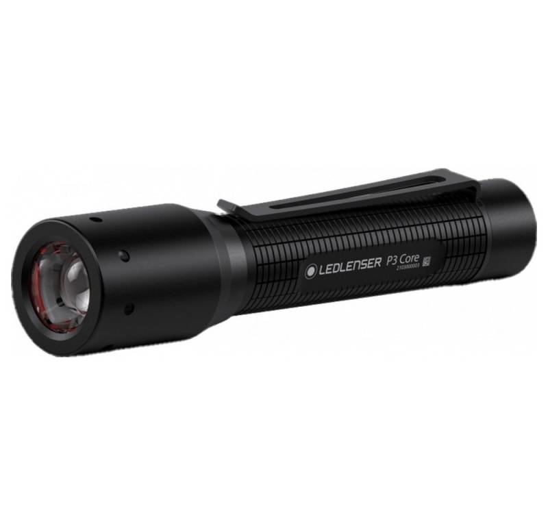 Ledlenser Taschenorganizer Ledlenser P3 Core - kompakte Taschenlampe mit Lichtquelle. (Taschenlampe, schwarz) von Ledlenser