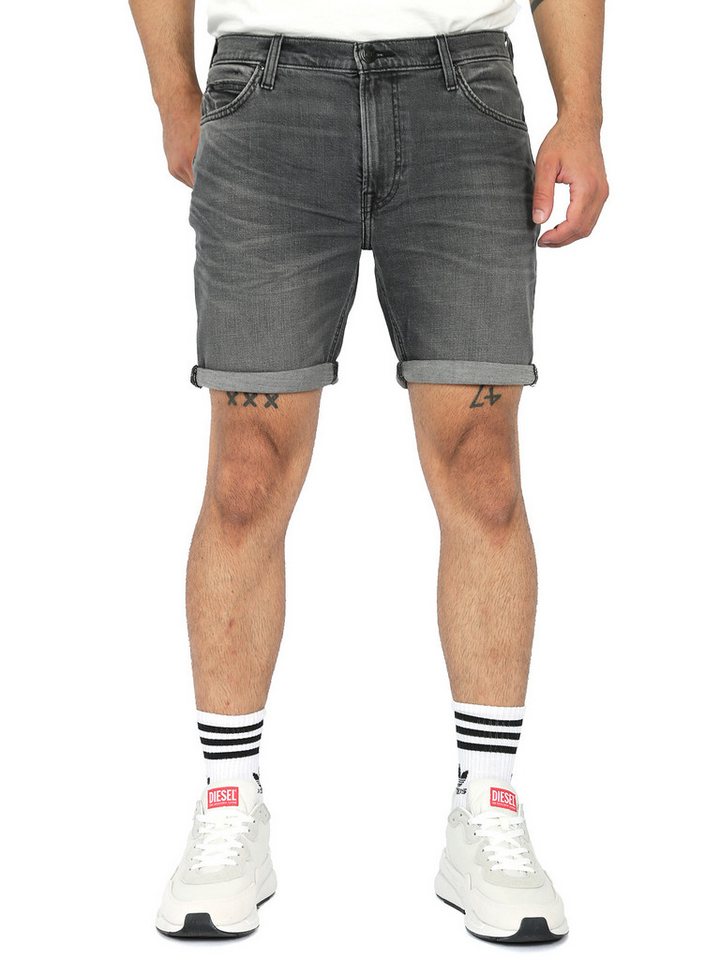 Lee® Jeansshorts Slim Fit - RIDER WASHED GREY von Lee®