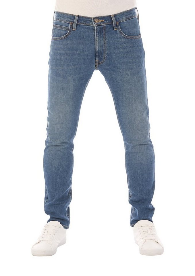 Lee® Slim-fit-Jeans Herren Jeanshose Luke Slim Fit Tapered Denim Hose mit Stretch von Lee®
