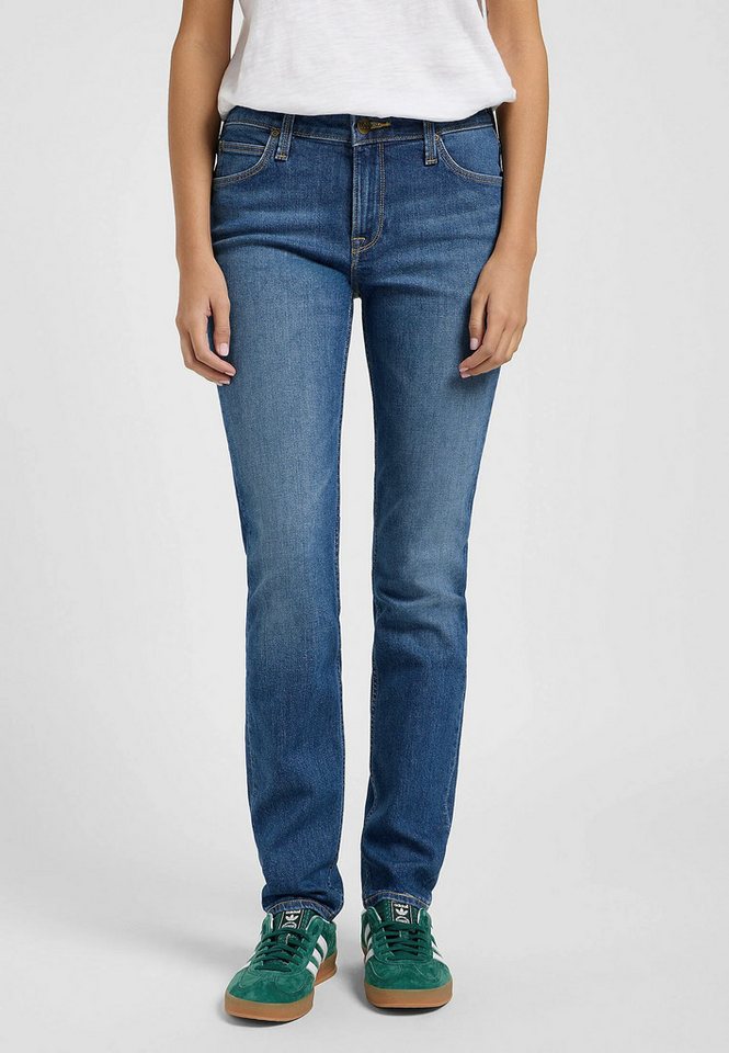 Lee® Slim-fit-Jeans knöchellang, gerade Beinform - ELLY EXTRA STRENGTH mittlere Leibhöhe von Lee®