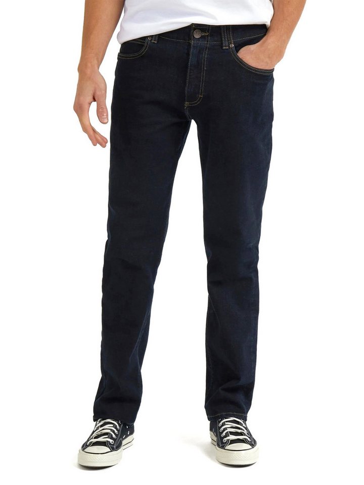 Lee® Straight-Jeans Regular Fit Leicht & Superstretch - MVP RINSE - Länge: 34 von Lee®