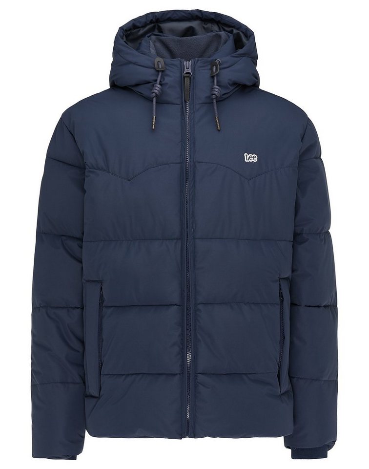 Lee® Winterjacke Steppjacke mit Kapuze - Puffer Jacket Navy von Lee®