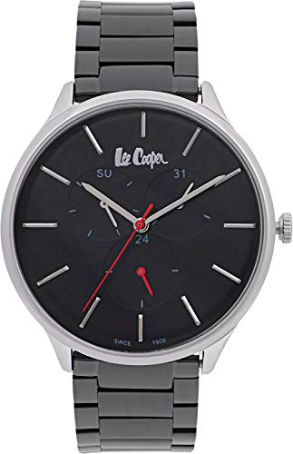 LEE COOPER Herren Chronograph schwarzes Zifferblatt Uhr - LC06835.350 von Lee Cooper