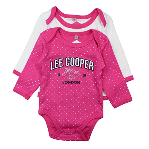 Lee Cooper Baby-Mädchen LC11878 S1 BODYSET, Fushia, 12 von Lee Cooper