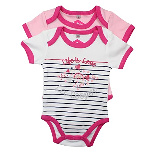 Lee Cooper Baby-Mädchen LC11879-C S1 BODYSET, Rose, 18 von Lee Cooper