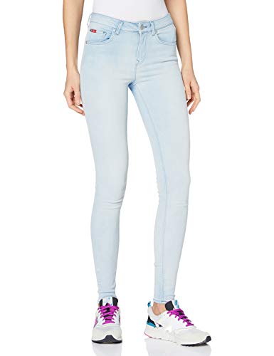 Lee Cooper Damen Pearl Skinny Fit Jeans, Hellblau, 26W / 30L von Lee Cooper