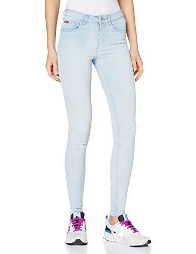 Lee Cooper Damen Pearl Skinny Fit Jeans, Hellblau, 29W / 30L von Lee Cooper