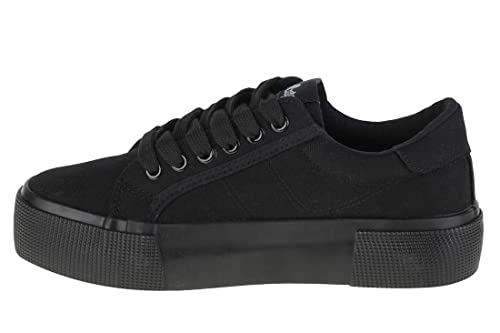 Lee Cooper Damen Plimsolls, Black, 39 EU von Lee Cooper