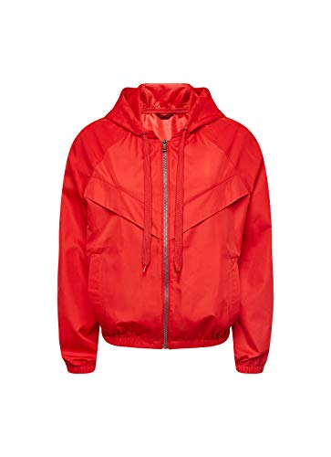 Lee Cooper Damen Roter Retro Windbreaker, L von Lee Cooper