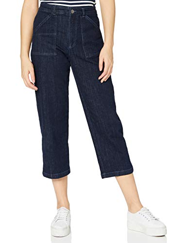 Lee Cooper Damen Wide Leg Jeans, Rinse, 28W / 29L von Lee Cooper