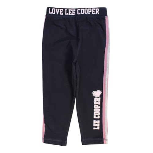 Lee Cooper Girl's Mädchen Leggings, Marine, 4 Jahre Lee Cooper Girl's Mädchen Leggings, Marine, 4 Jahre von Lee Cooper